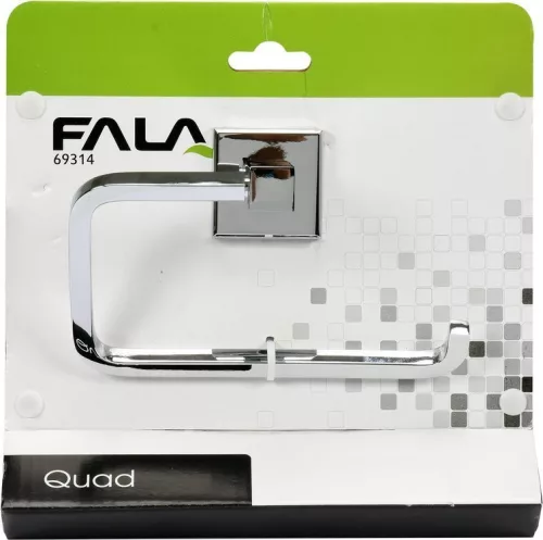 Fala szögletes WC papír tartó Quad Króm