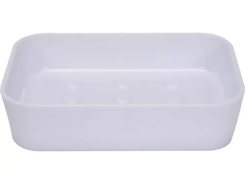 Fala szappantartó Cuboid Fehér