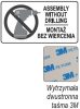 Fala törölközőtartó 550 mm öntapadós Steely