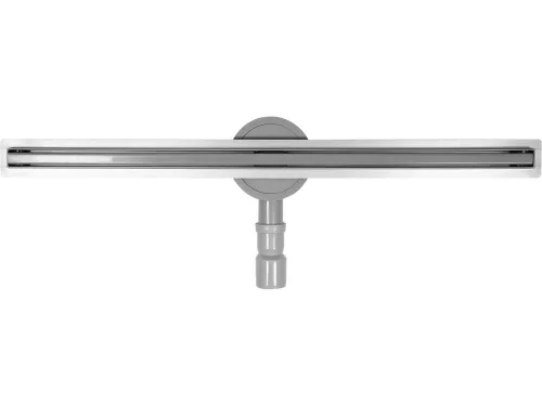 Fala zuhanylefolyó - vékony, 80 CM, szürke