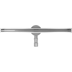 Fala zuhanylefolyó - vékony, 90 CM, szürke