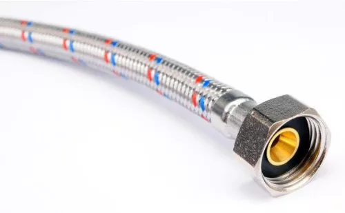 Fala flexibilis bekötőcső 1/2 col x 1/2 col (belső-belső) 50 cm