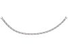 Fala flexibilis bekötőcső 3/8 col x 3/8 col (belső-belső) 60 cm