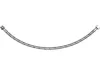 Fala flexibilis bekötőcső 3/8 col x 3/8 col (belső-külső) 50 cm