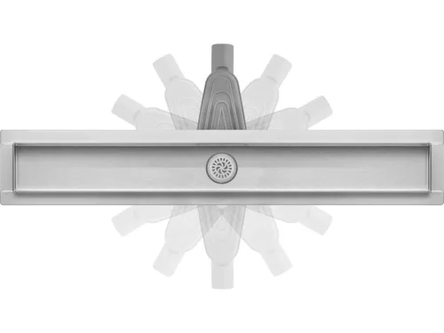 Fala zuhanylefolyó 90 CM WET&DRY