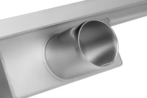 Fala fali zuhanylefolyó 800 mm Brick