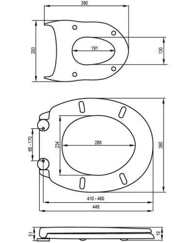 Fala wc ülőke és gyerekülőke lecsapódásgátlós