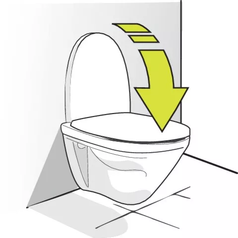 Fala wc ülőke 2 az 1-ben, lecsapódásgátlós