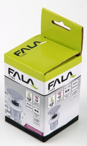 Fala mosdó lefolyó réz