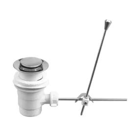 Fala mosdó lefolyó műanyag automata leeresztővel