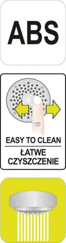 Fala zuhanyfej 1 funkciós