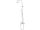 Fala zuhanyoszlop inox Steely 1