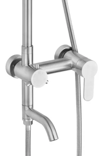 Fala zuhanyoszlop inox Steely 3