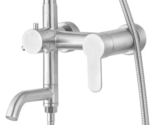 Fala zuhanyoszlop inox Steely 3