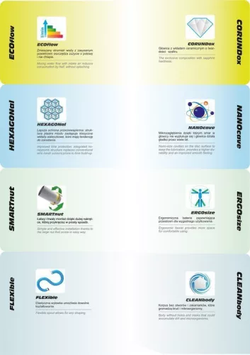 Fala mosogató álló csaptelep fekete flexibilis csővel