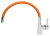Fala mosogató csaptelep narancssárga flexibilis csővel