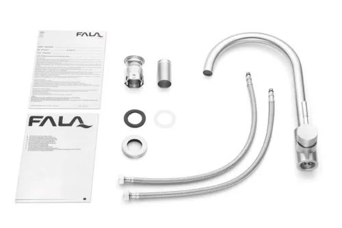 Fala mosogató csaptelep inox Steely 1