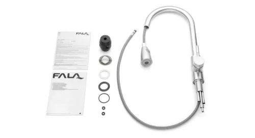 Fala mosogató csaptelep inox Steely 4