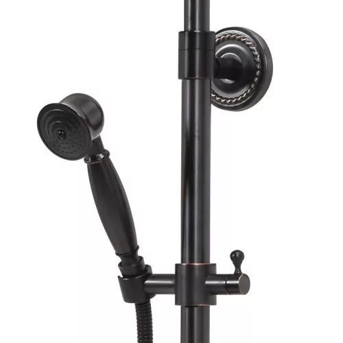 Fala zuhanyoszlop Retro Black 2