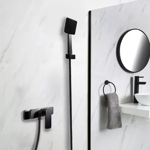 Fala zuhany csaptelep Retro Black 3