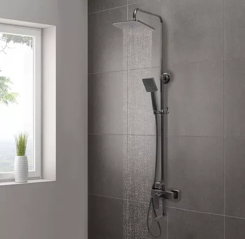 Fala zuhanyoszlop Retro Black 3