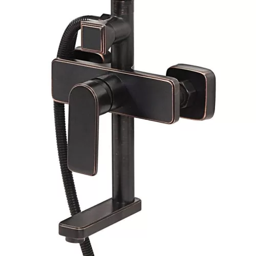 Fala zuhanyoszlop Retro Black 3