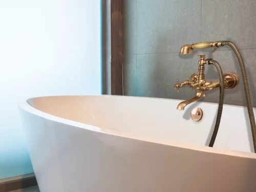 Fala kád csaptelep Retro Bronze 1