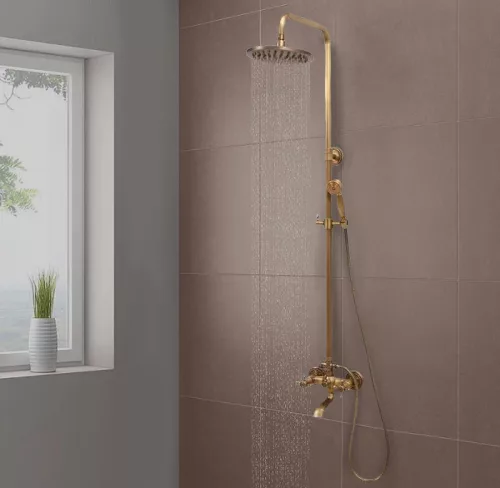 Fala zuhanyoszlop Retro Bronze 1