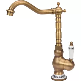 Fala mosogató csaptelep Retro Bronze 4
