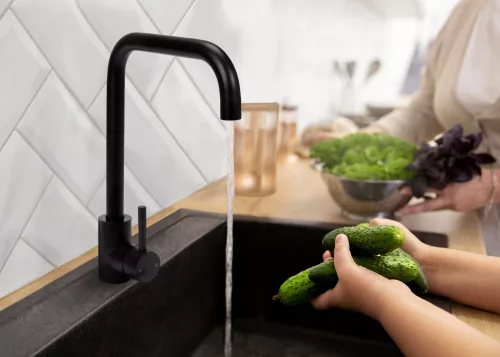 Fala mosogató csaptelep STEELY BLACK 2