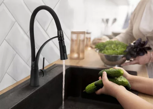 Fala mosogató csaptelep NOIR 1