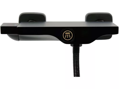 Fala zuhany csaptelep NOIR 2 zuhanycsővel és zuhanyfejjel