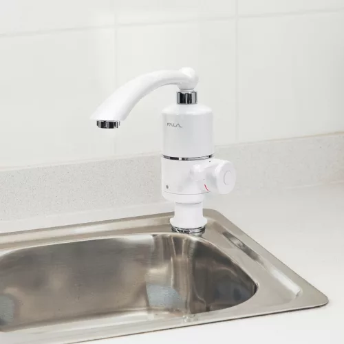 Fala vízmelegítő mosogatócsaptelep átfolyós