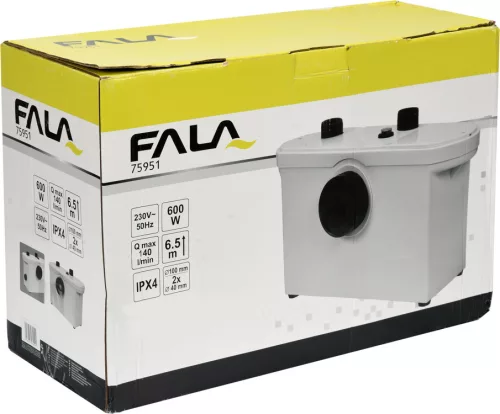 Fala darálós szennyvíz szivattyú 600W