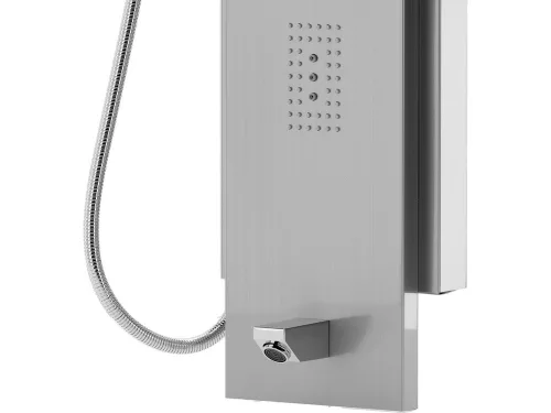 Fala zuhanypanel STEELY 6 INOX