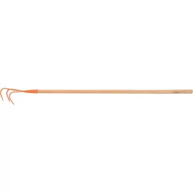 Flo körmös kultivátor fa nyéllel 138 cm