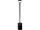Flo lapos ásó fém nyél D-markolat 117 cm