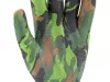Flo kertészkesztyű zöld terepmintával 8-as