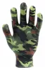 Flo kertészkesztyű zöld terepmintával 8-as
