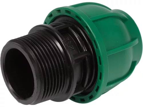 Flo kpe cső csatlakozó, 32 mm x 1/4" M