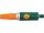 Flo egyenes sprinkler zöld/narancs