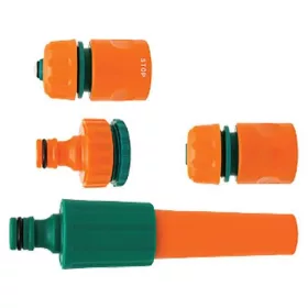 Flo csatlakozó készlet kerti tömlőhöz 3/4" - 1"