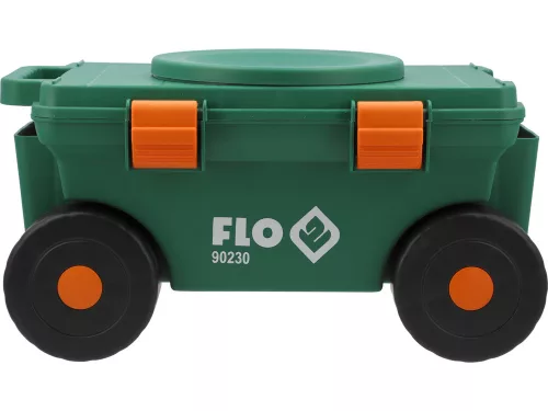 Flo kerti kocsi 360°-ban forgó üléssel és tárolóval