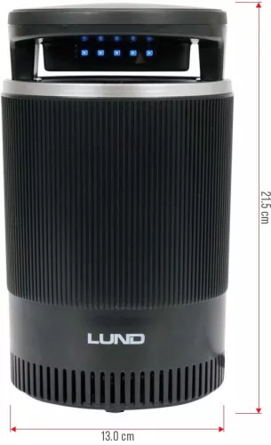 Lund elektromos rovarcsapda ventilátorral, UV-A 5W