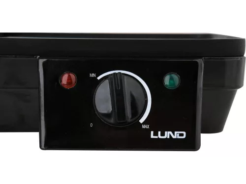 Lund asztali grill 2 az 1-ben, 40,5x25cm - 2000W