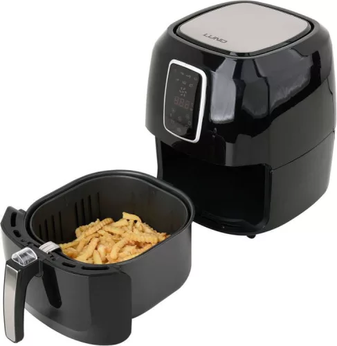 Lund forrólevegős fritőz LED panellel, 5,2l - 1800W