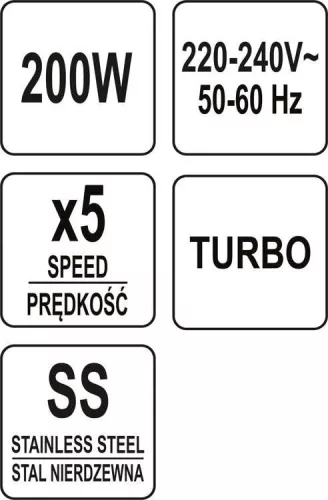 Lund kézi mixer - 250W
