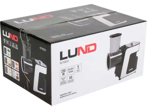 Lund zöldségaprító 250W, 5 pengével