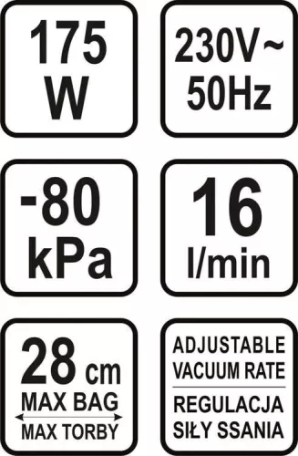 Lund vákuumcsomagoló gép 175W