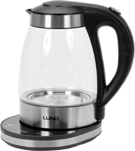 Lund üveg vízforraló LED kijelzővel, hőmérséklet szabályzóval - 1,8L